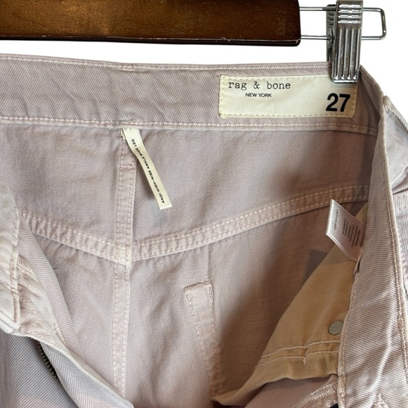 rag & bone Women's Andi High Rise Jeans in Lavender Size 27 - Picture 11 of 12